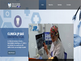 Web Jp Clínicas Dentales